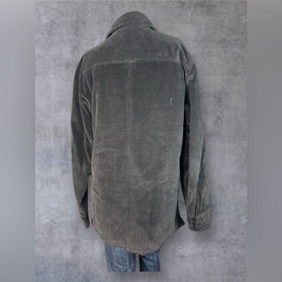 VINTAGE 70s Woodland Corduroy Shirt Jacket - Picture 2 of 6
